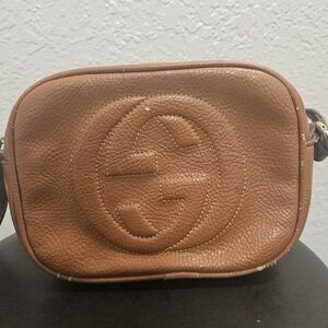 Gucci Soho Disco Pebbled Crossbody Bag